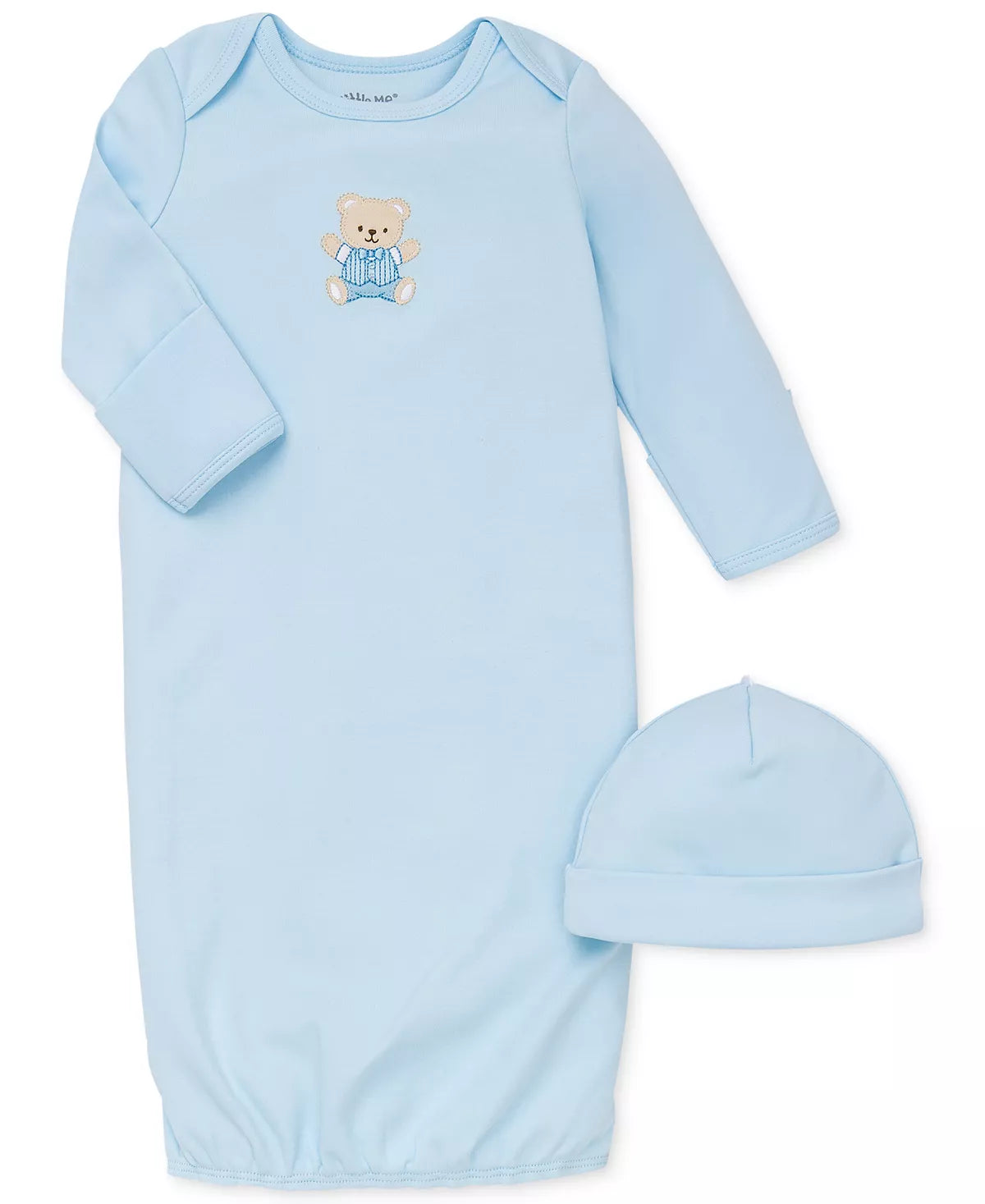 Light Blue Bear Gown W Hat