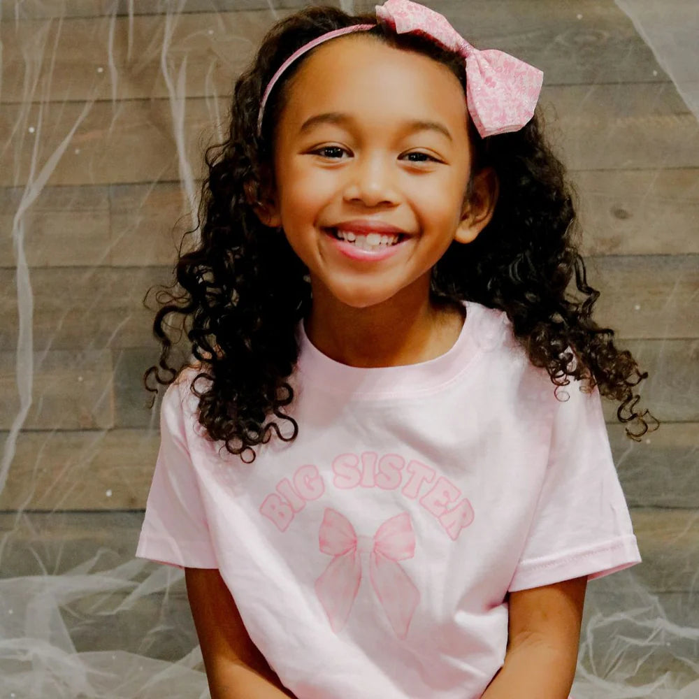 Ballet Big Sister Bow Tee