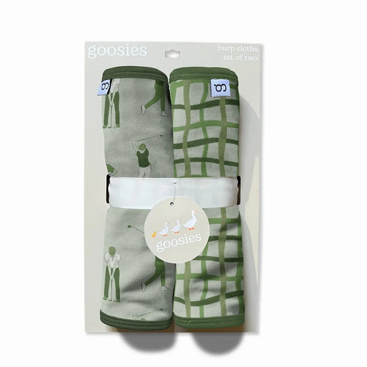 Golf Burp Cloth Set