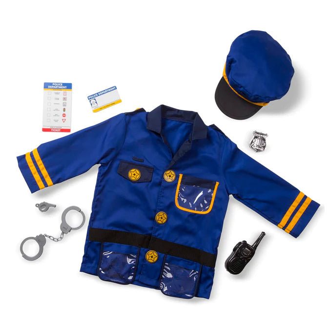 Police Officer Costume Role Play Set