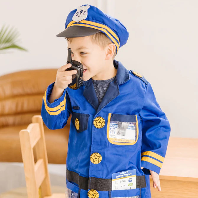 Police Officer Costume Role Play Set