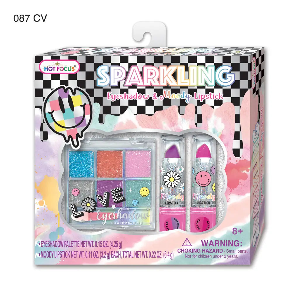 Sparkling Eyeshadow & Lipstick - Cool Vibes