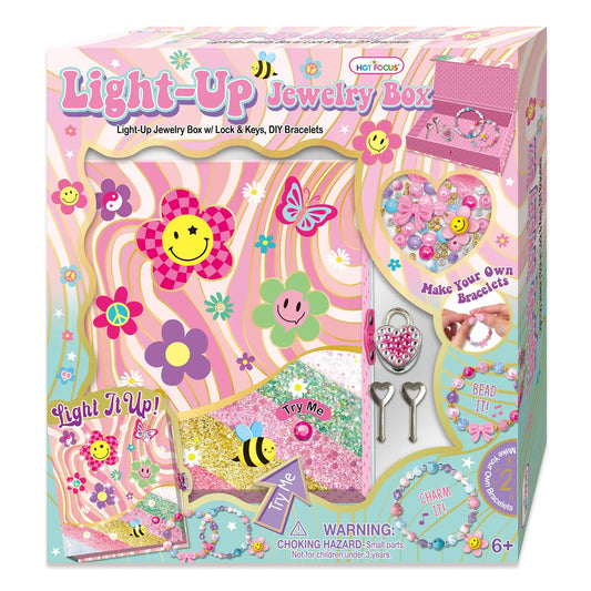 Light-Up Jewelry Box w/DIY Bracelets