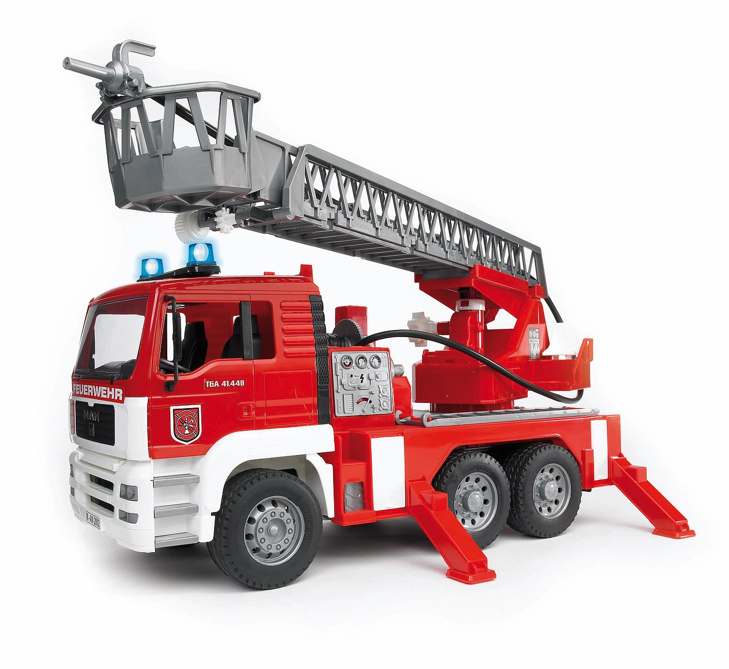 MAN TGA Fire Engine With Selwing Ladder