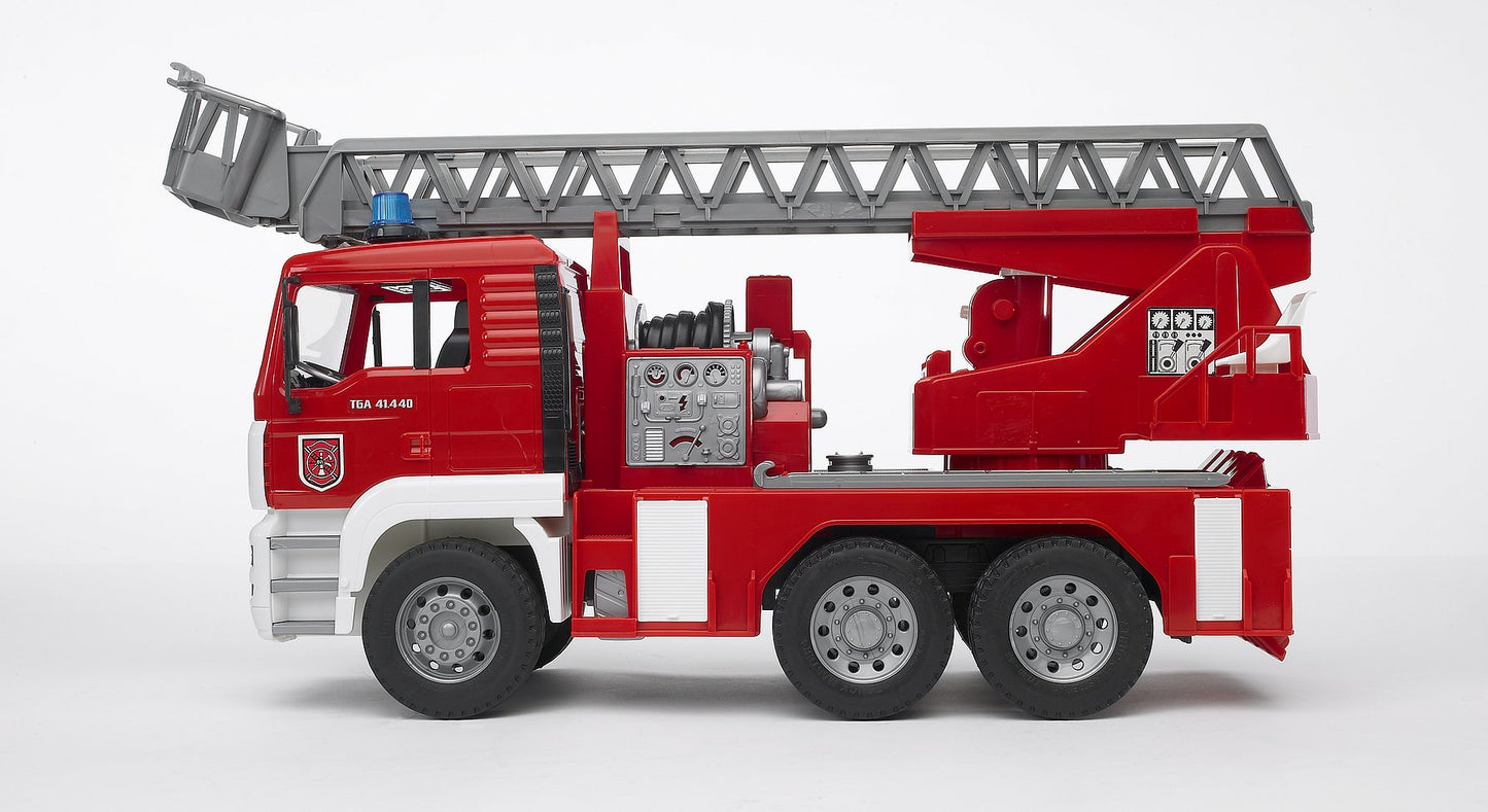 MAN TGA Fire Engine With Selwing Ladder