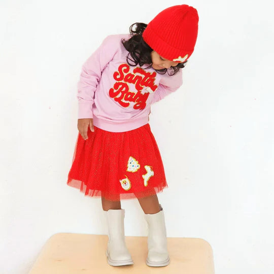 Santa Baby Patch Sweatshirt