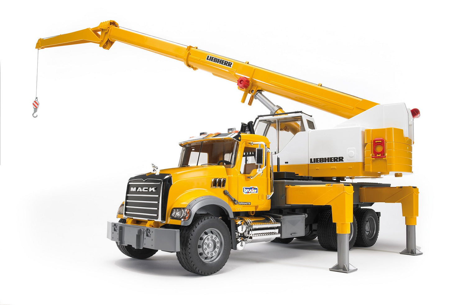 MACK Granite Liebherr Crane Truck