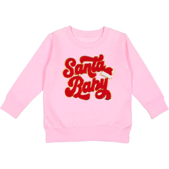 Santa Baby Patch Sweatshirt