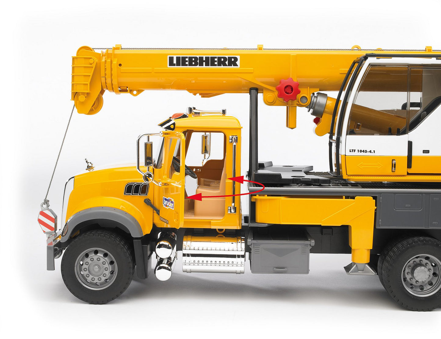 MACK Granite Liebherr Crane Truck