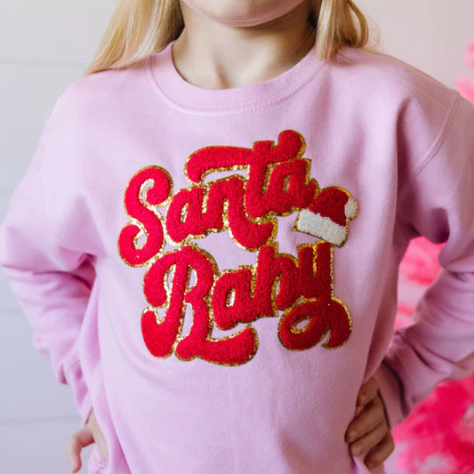 Santa Baby Patch Sweatshirt
