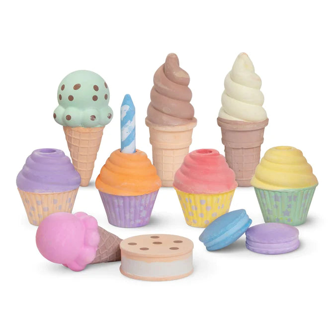 Ice Cream & Cake Chalk Set