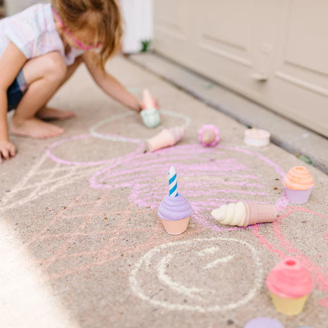 Ice Cream & Cake Chalk Set