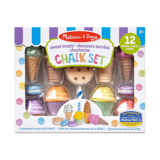 Ice Cream & Cake Chalk Set