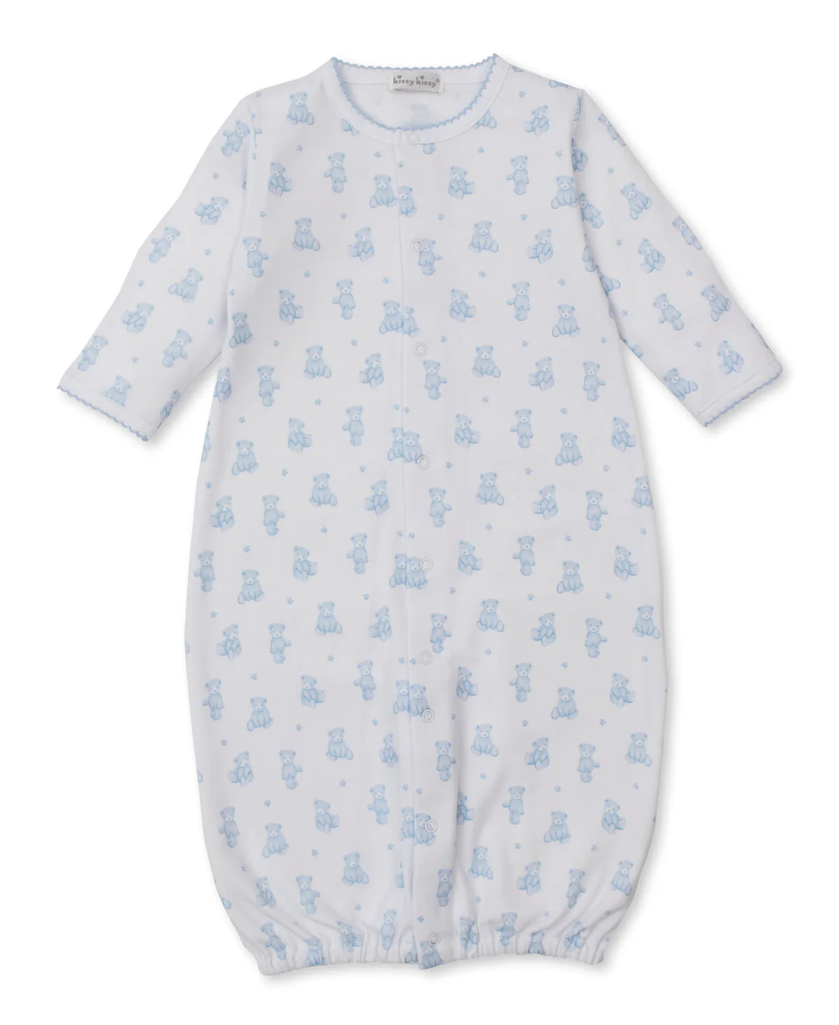 Light Blue Teddy Bears Converter Gown