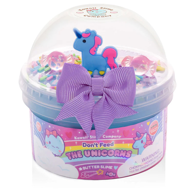 Don't Feed The Unicorns Butter Slime