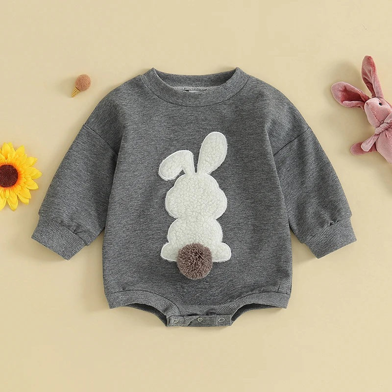 Gray Bunny LS Bubble