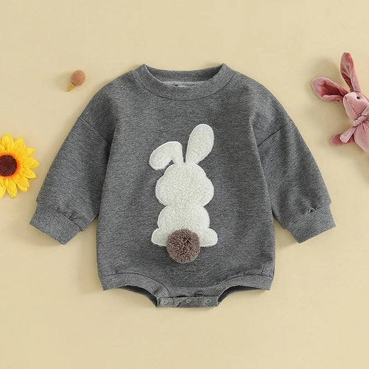 Gray Bunny LS Bubble