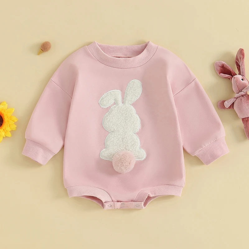 Pink Bunny LS Bubble