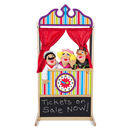 Deluxe Wooden Puppet Theater