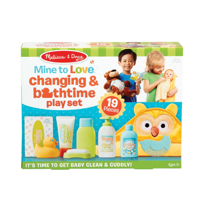 Mine to Love Changing & Bathtime Playset