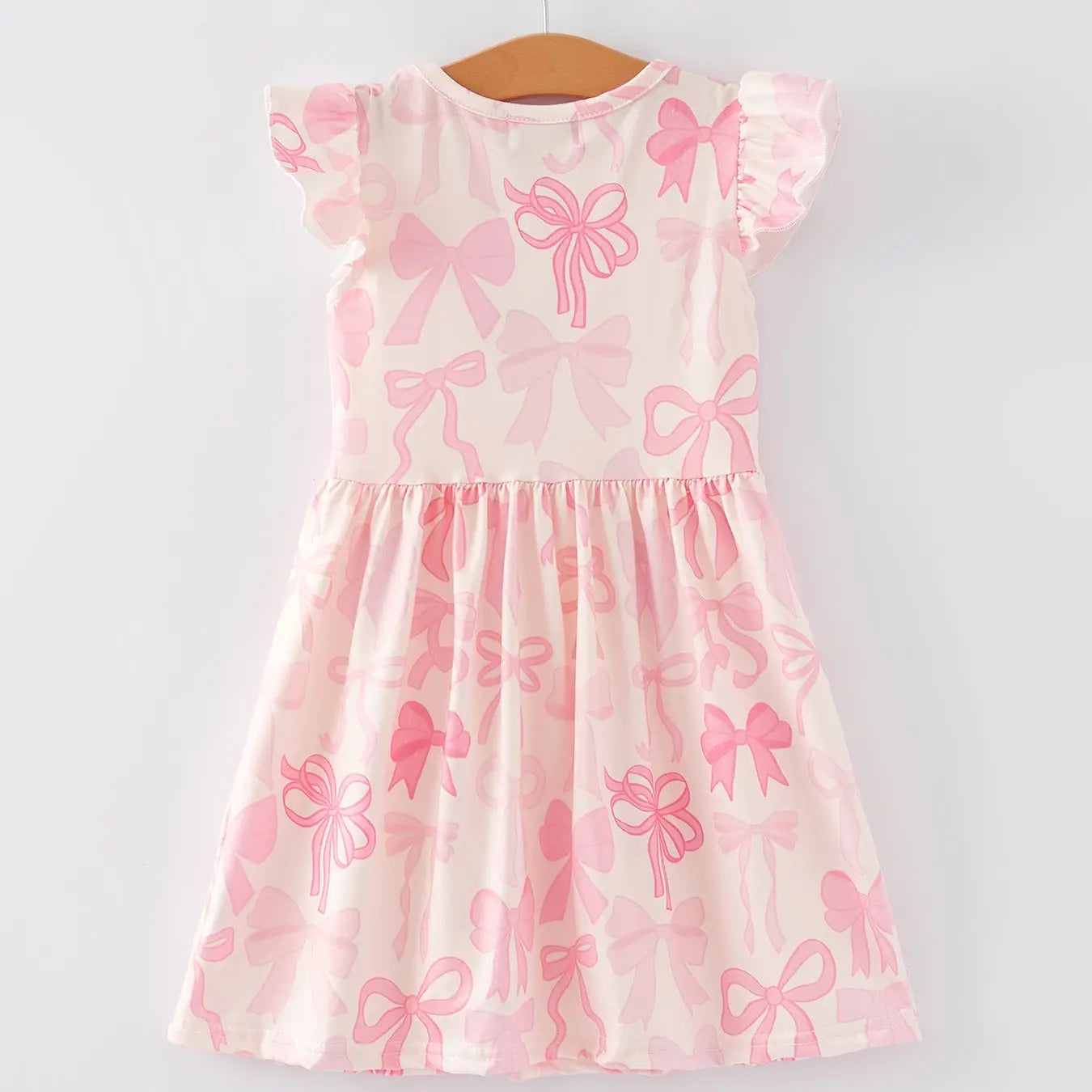 Pink Bow Twirl Dress