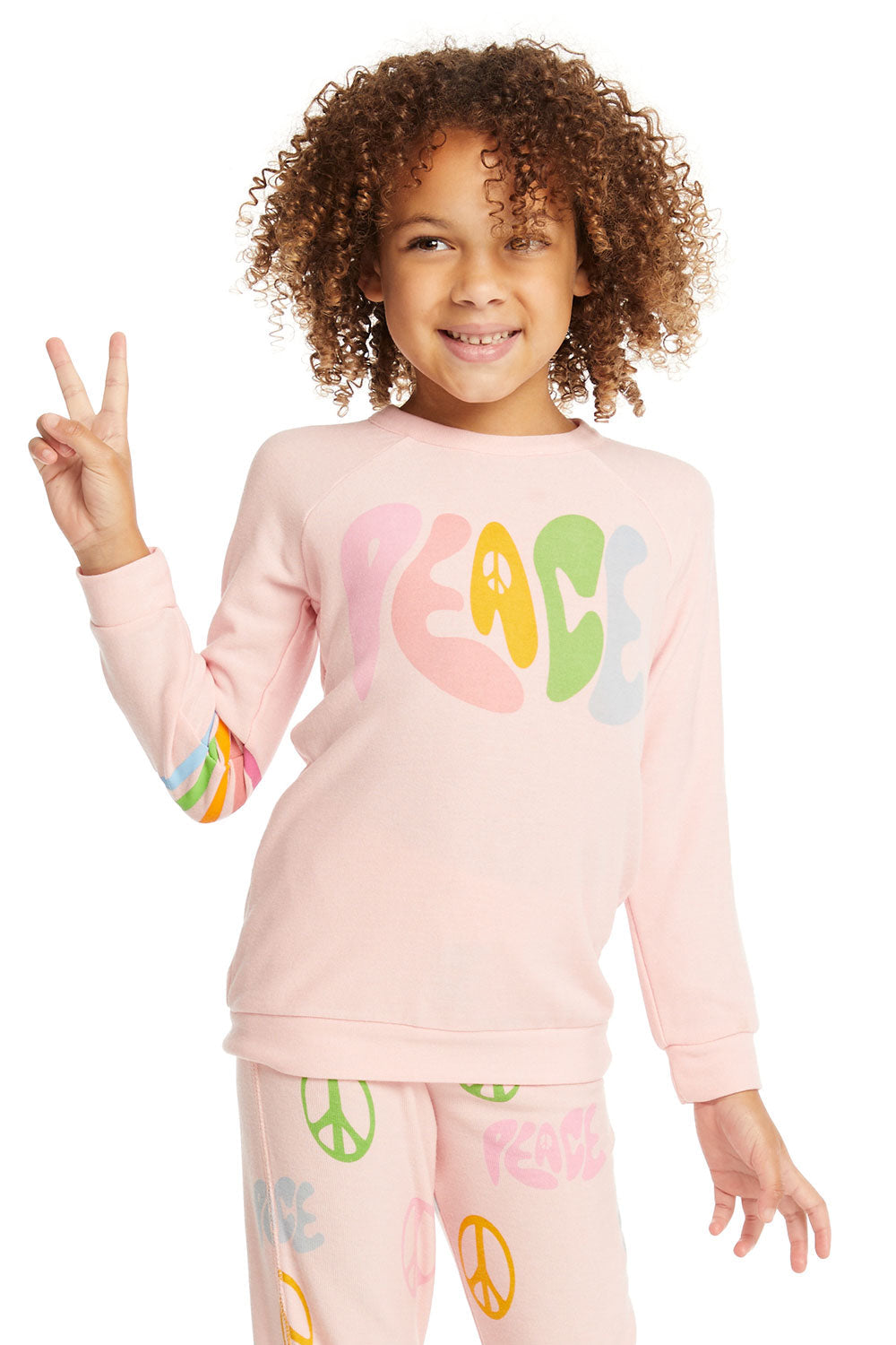 Pink Peace Top