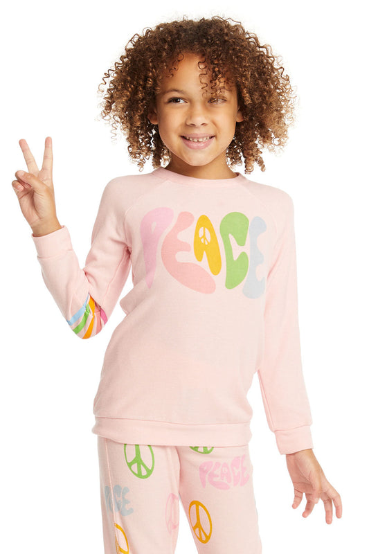 Pink Peace Top