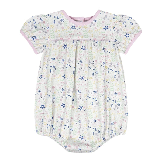 Playful Petunia Floral Bubble
