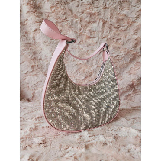 Pink Rhinestone Purse