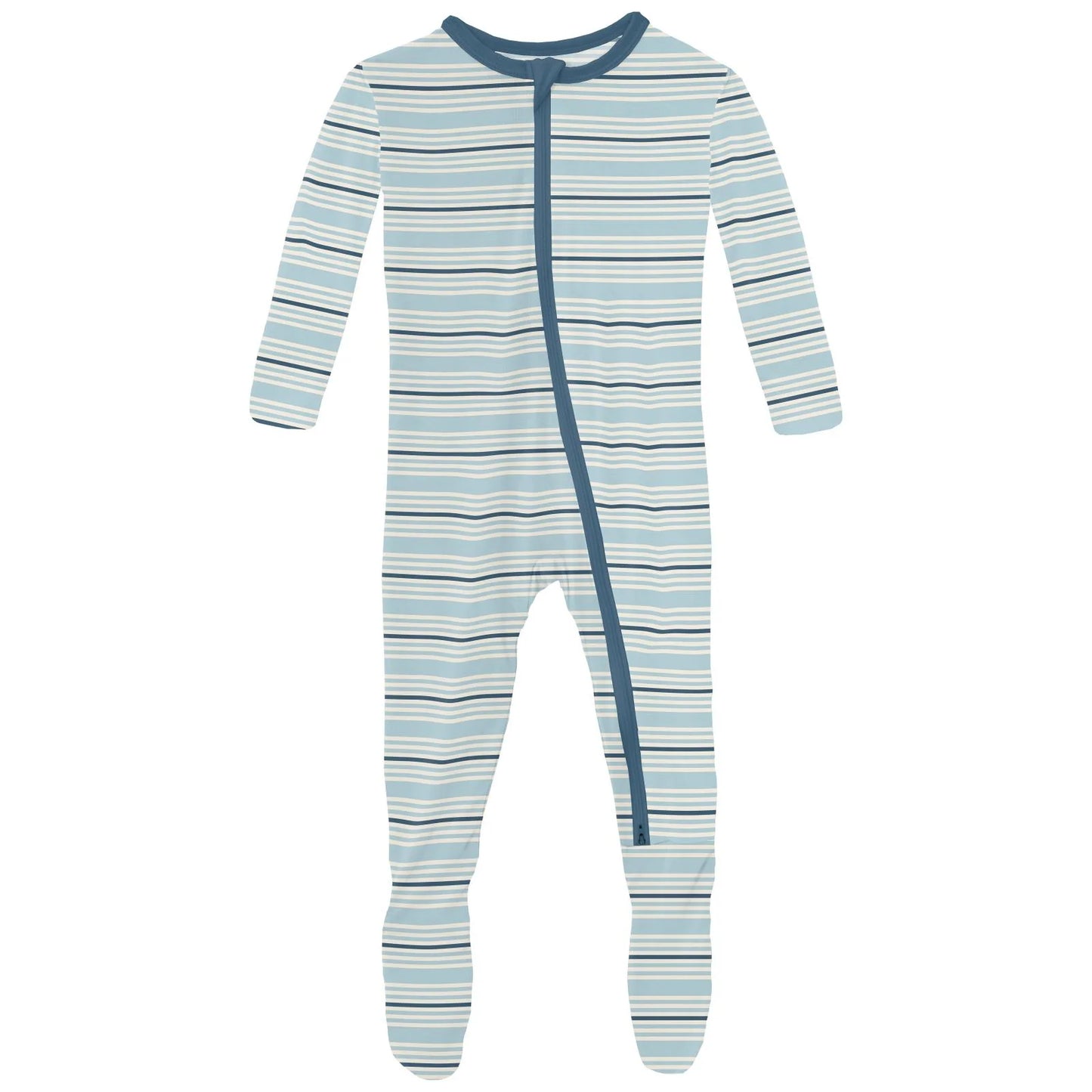 Jetsam Stripe 2 Way Zip Footie