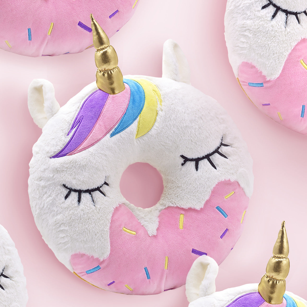 Unicorn Donut Pillow