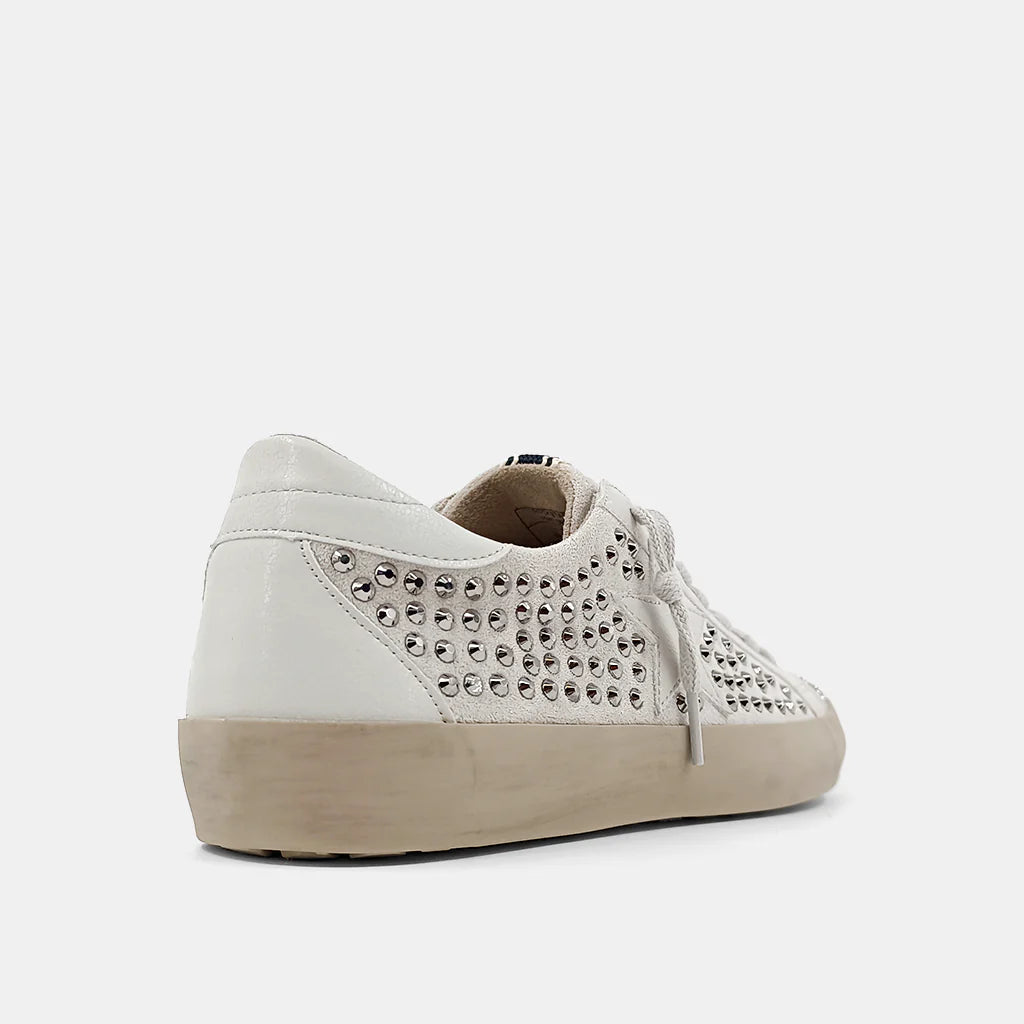 Rock Star - Light Grey Studded