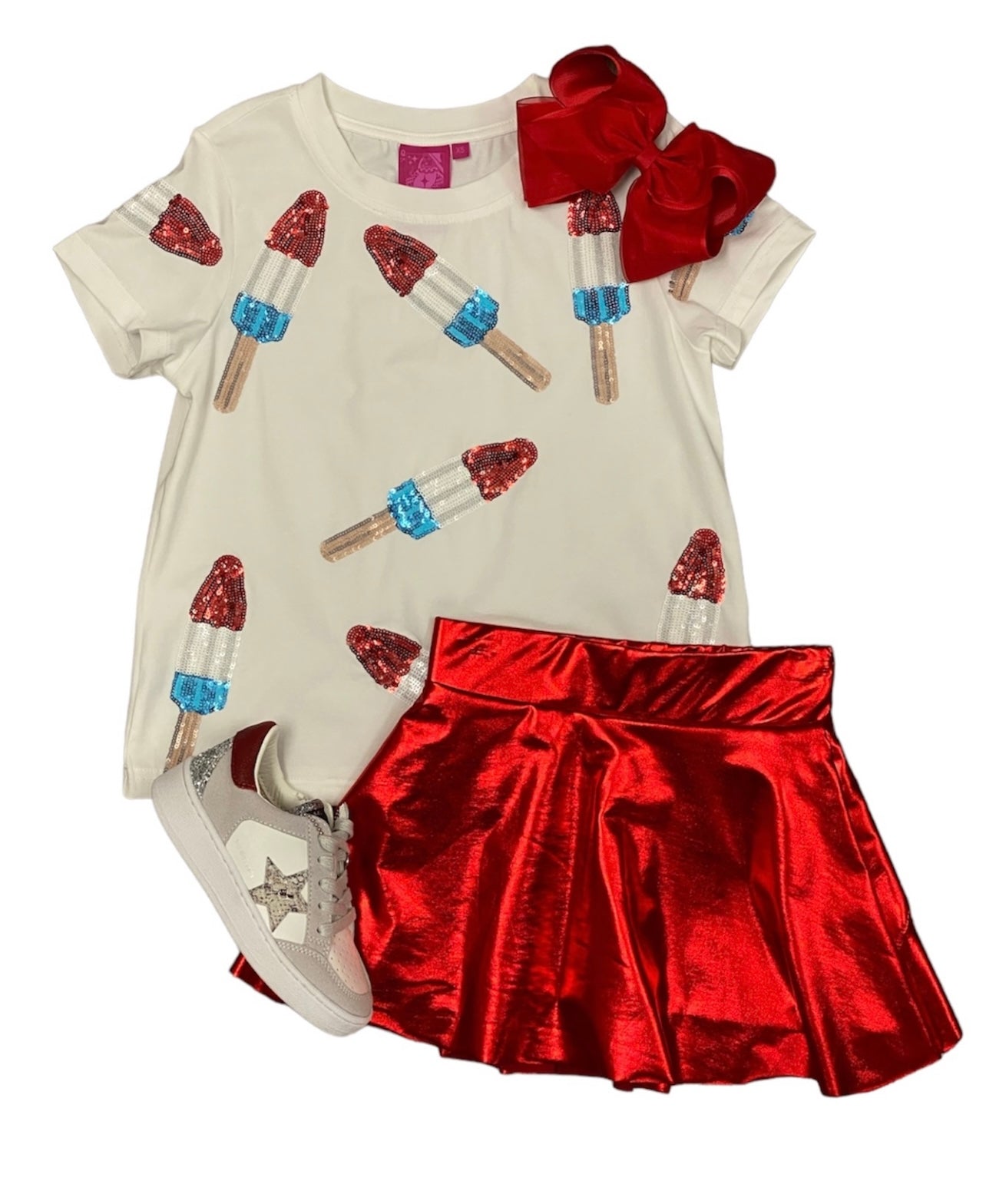 Bomb Pop Sparkle Tee QOS Kids