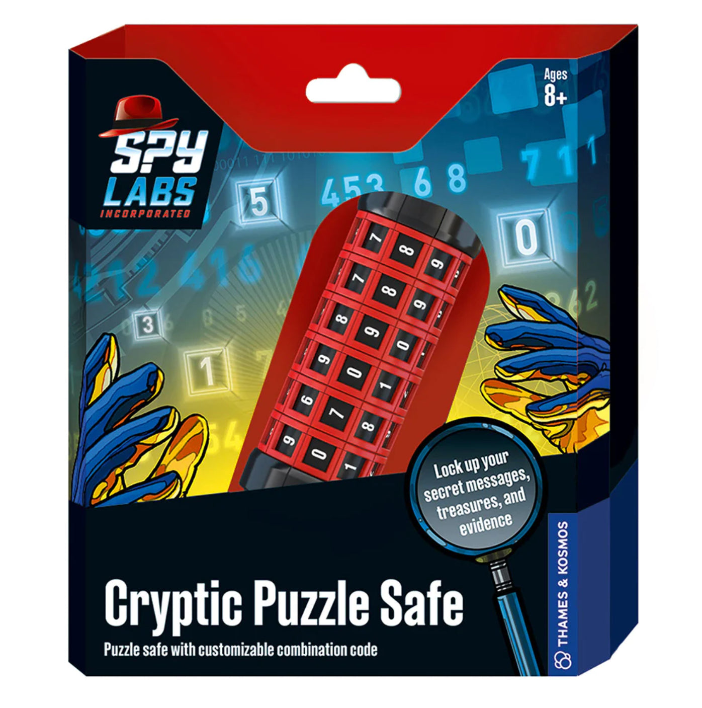 Spy Labs: Cryptic Puzzle Safe