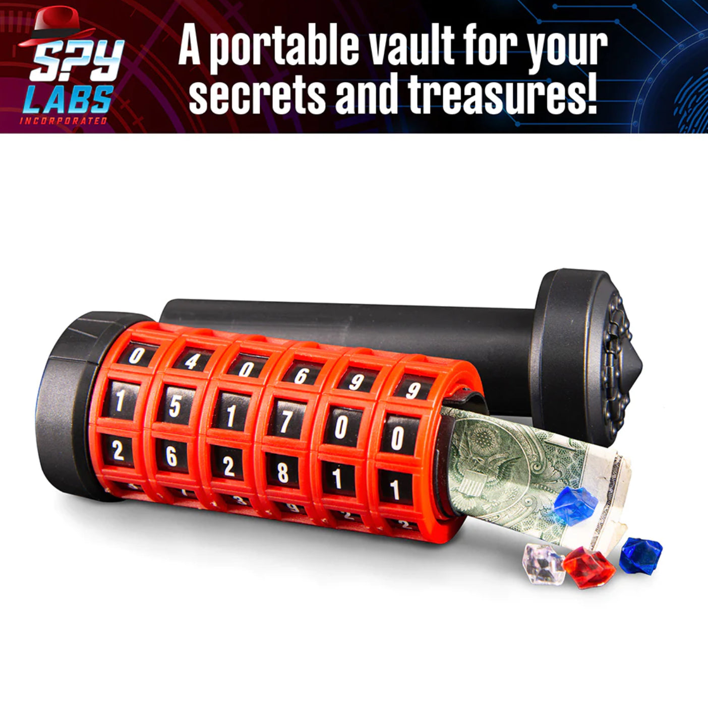 Spy Labs: Cryptic Puzzle Safe