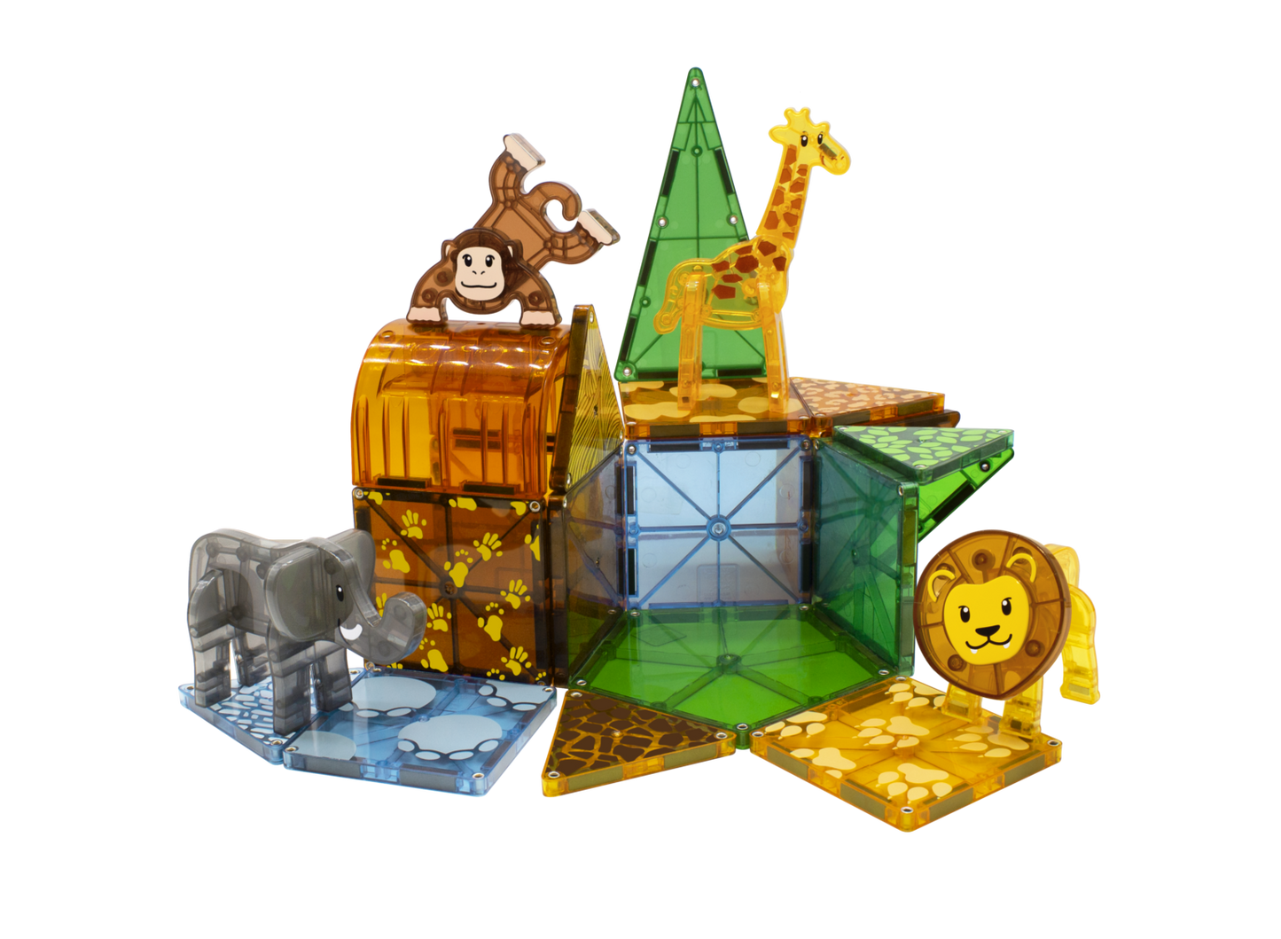 Magna-Tiles Safari Animals 25-Piece Set
