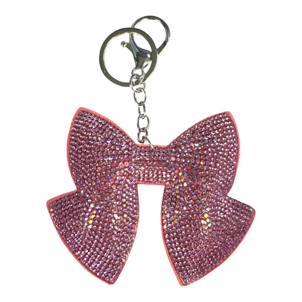 Crystal Bow Keychains