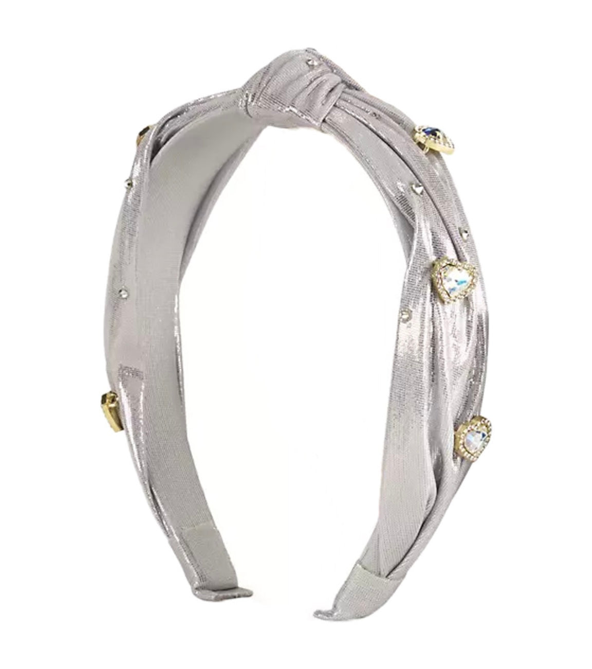 3D Heart Jewel Headband