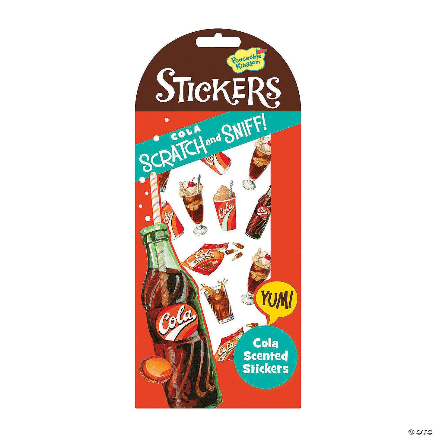 Cola Scratch & Sniff Stickers