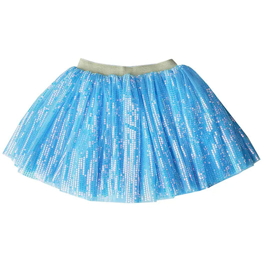 Blue Sequin Confetti Tutu