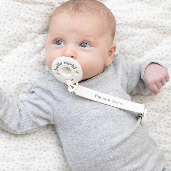 I’m New Here Pacifier Clip