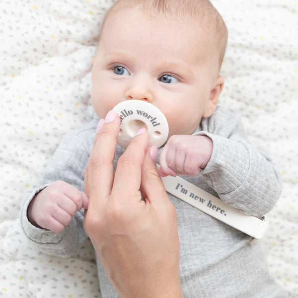 I’m New Here Pacifier Clip