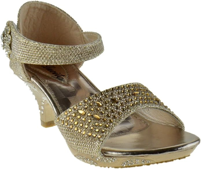 Gold Sparkle Heel