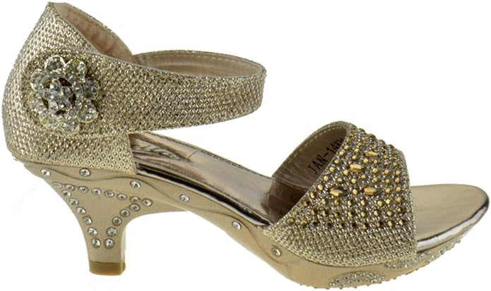 Gold Sparkle Heel