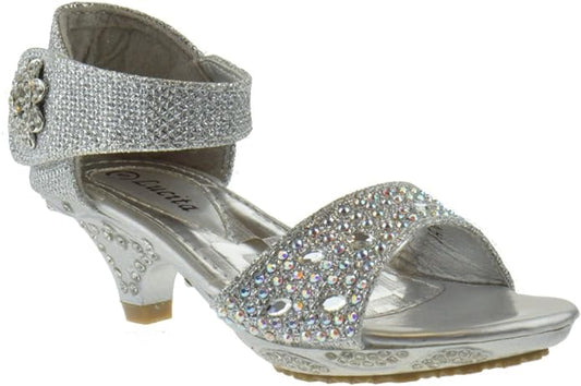 Silver Sparkle Heel