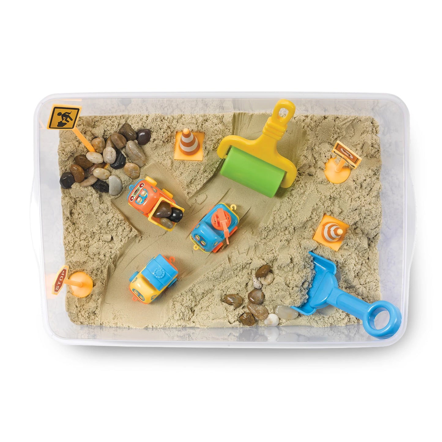 Sensory Bin - Construction Zone