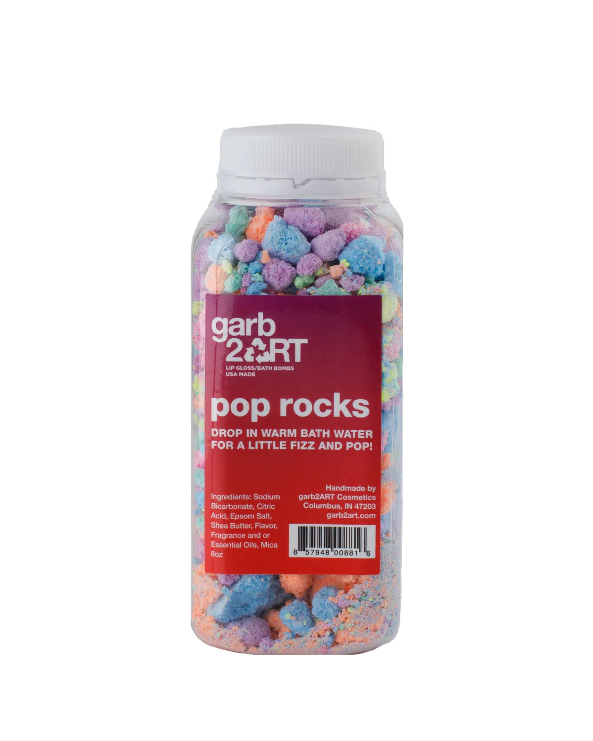 Pop Rocks Bath Fizz