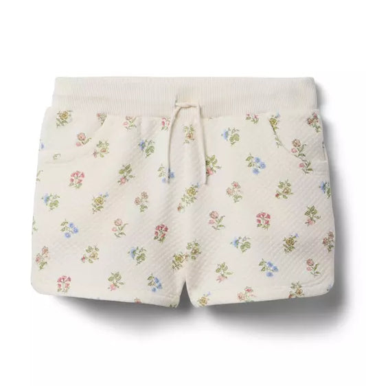 Floral Quilted Short