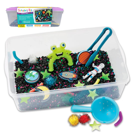 Sensory Bin - Outer Space