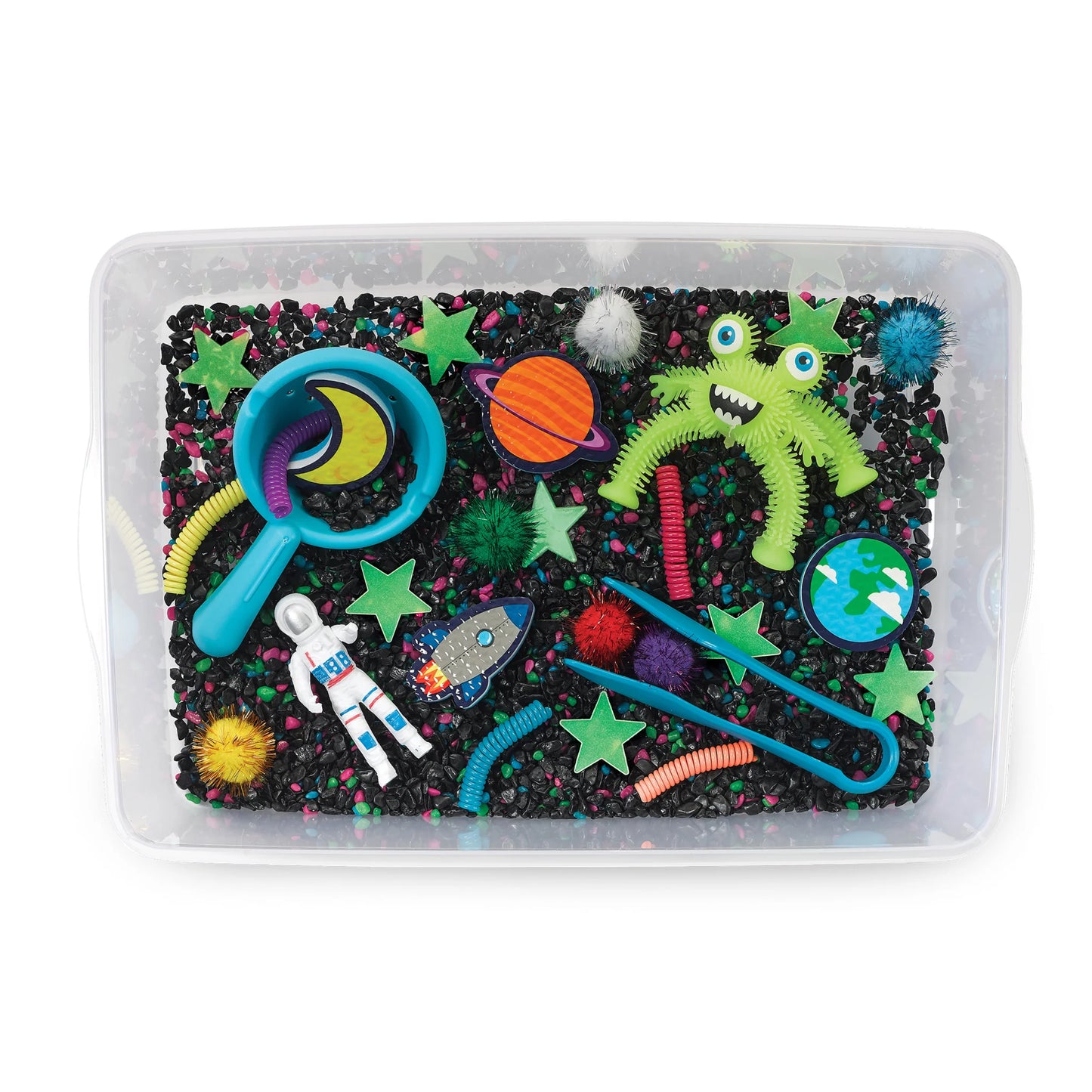Sensory Bin - Outer Space